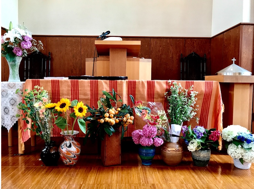 子供の日・花の日礼拝