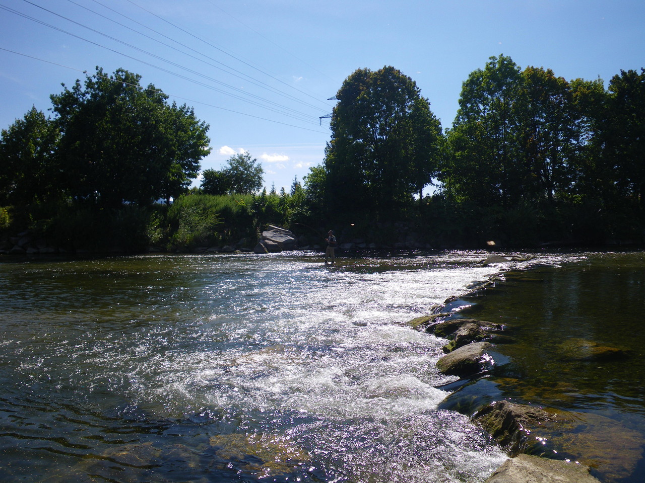 an der "Spitzgeraden"