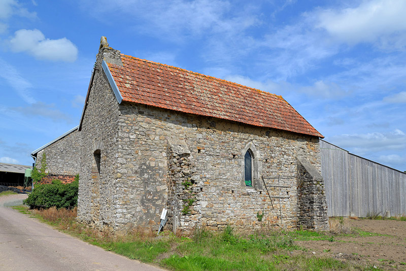 Angoville sur Ay Ancienne Chapelle Sainte Anne Eglises en Manche