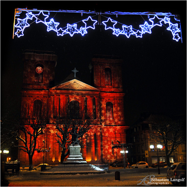 Lumières de Noël à Belfort. 2010