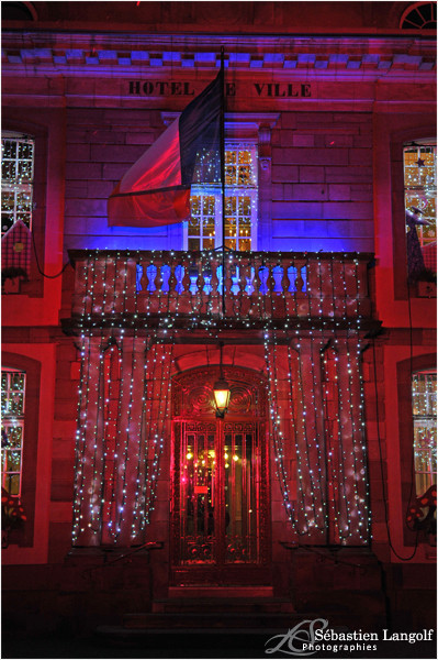 Lumières de Noël à Belfort. 2009