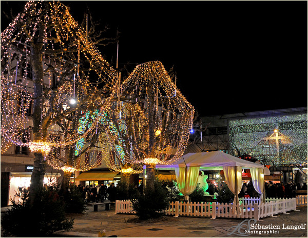 Lumières de Noël à Montbéliard. 2010
