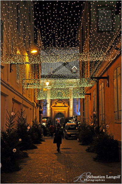 Lumières de Noël à Montbéliard. 2009