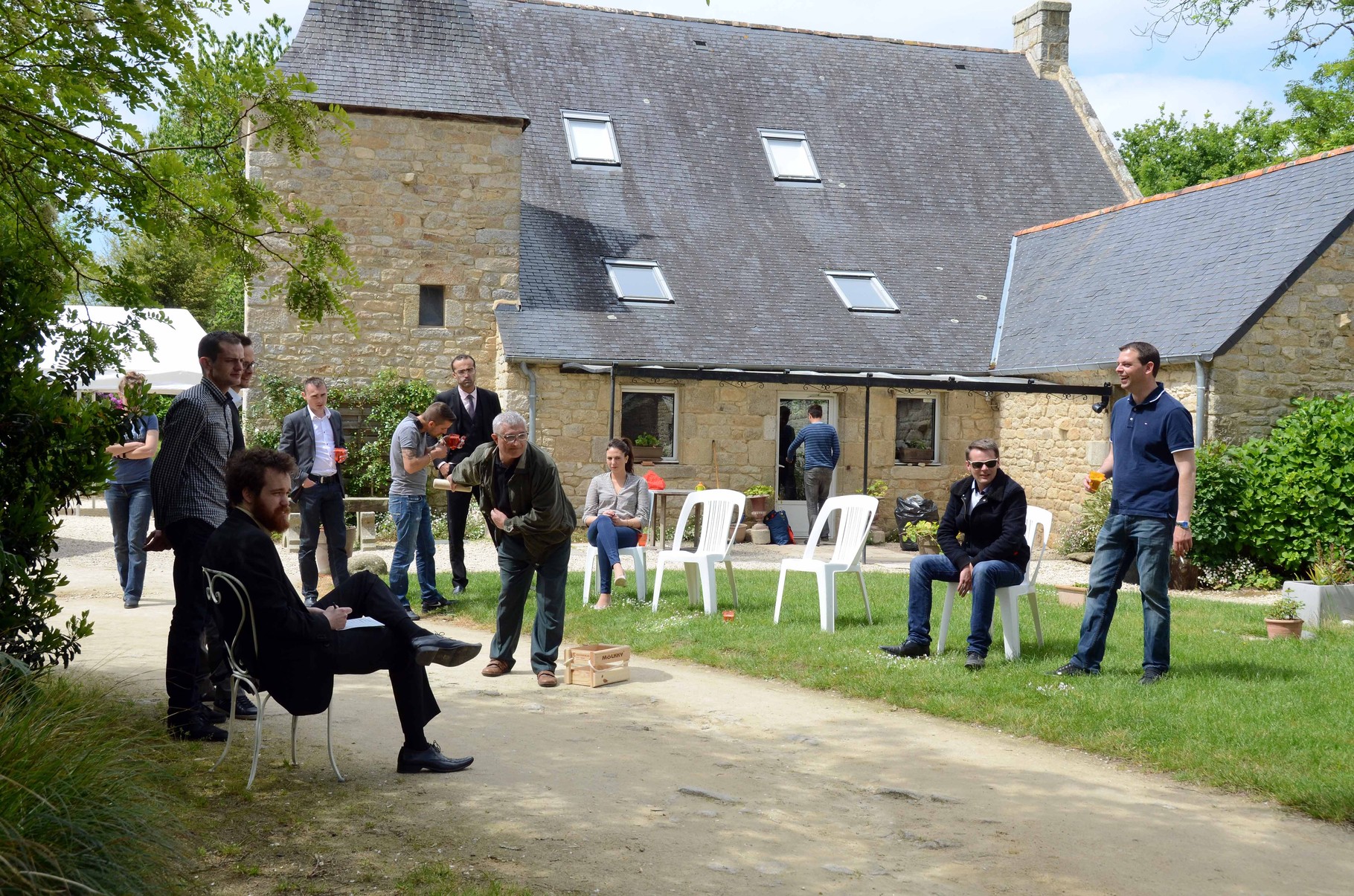 Salle de réception - Mariage - Clos de Trévannec - Pont L'Abbé - Finistère