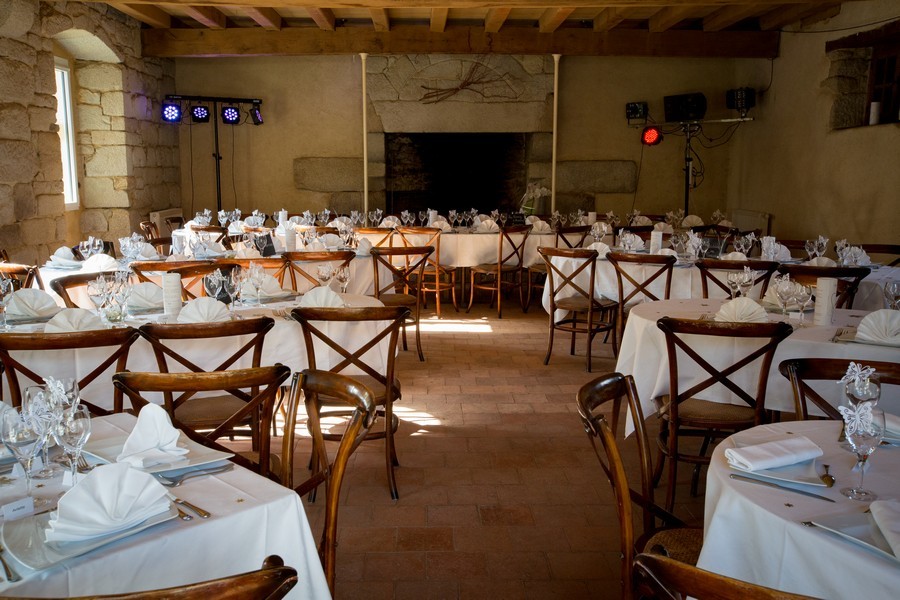 Salle de réception - Mariage - Clos de Trévannec - Pont L'Abbé - Finistère