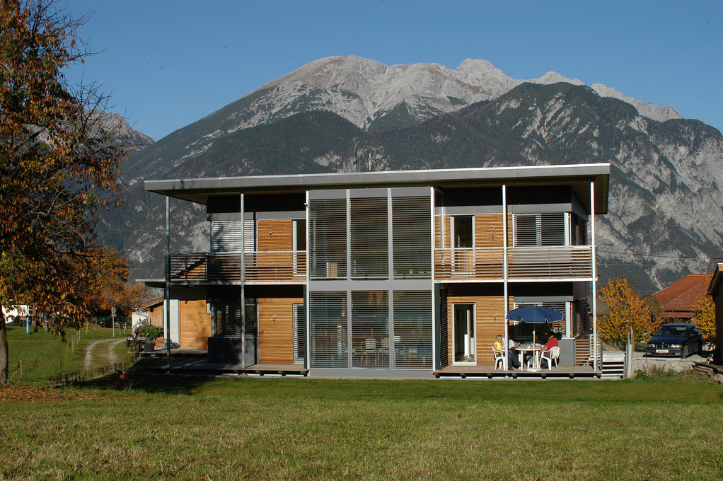 das moderne Haus mit ausgefallener Optik