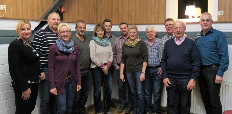 JHV 2017: Vorstand und Festausschuß