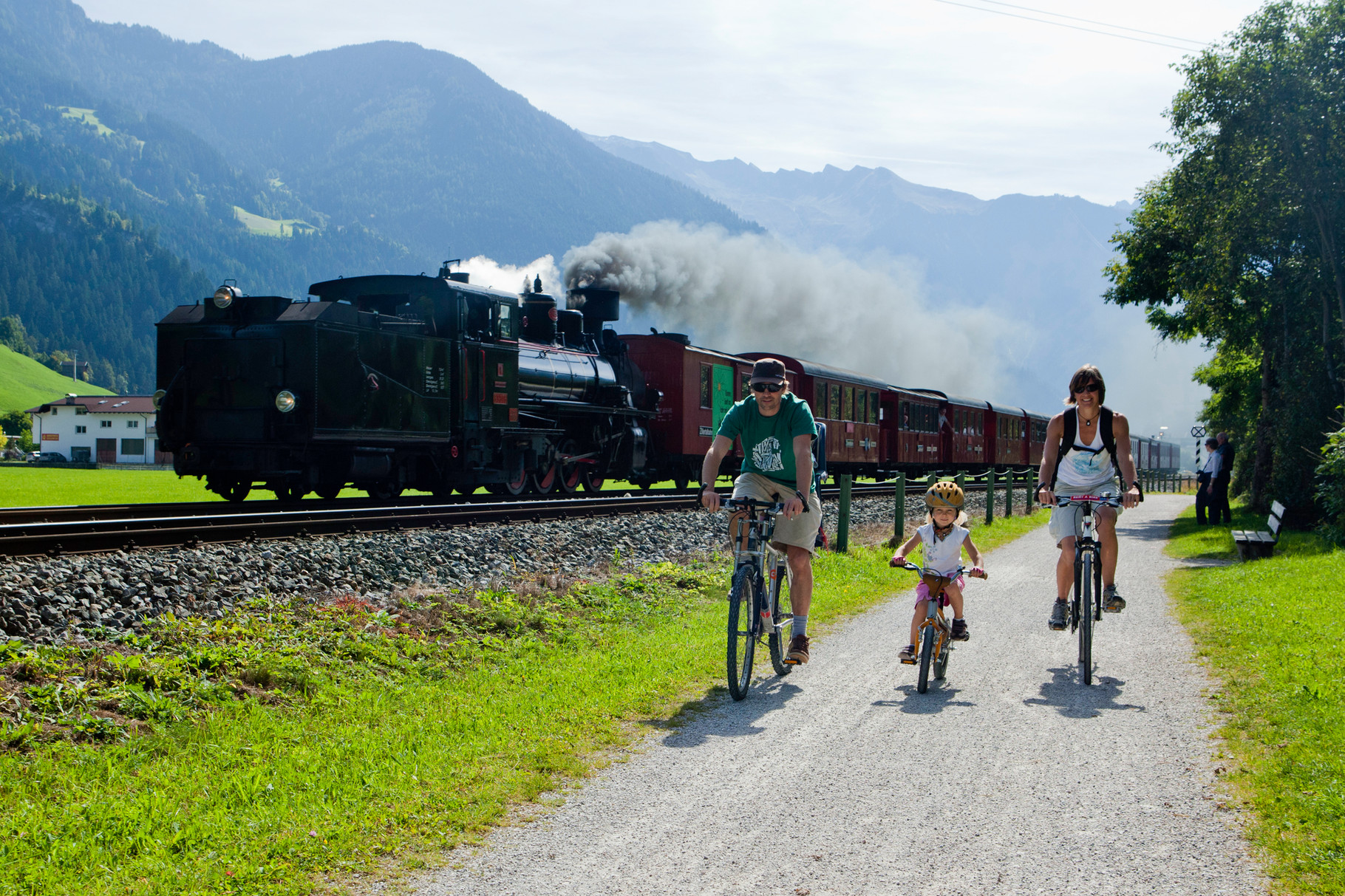 Dampfzug der Zillertalbahn © Zillertal Tourismus GmbH/Schneider