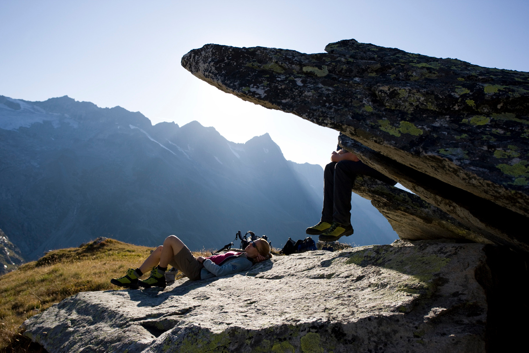 einfach einmal die Seele baumeln lassen - wandern am Ahorn © Zillertal Tourismus GmbH/Ritschel