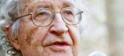 Noam Chomsky has been awarded the Sydney Peace Prize. (photo: Ben Rusk/flickr)
