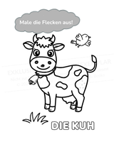 Seitenbeispiel: Kuh