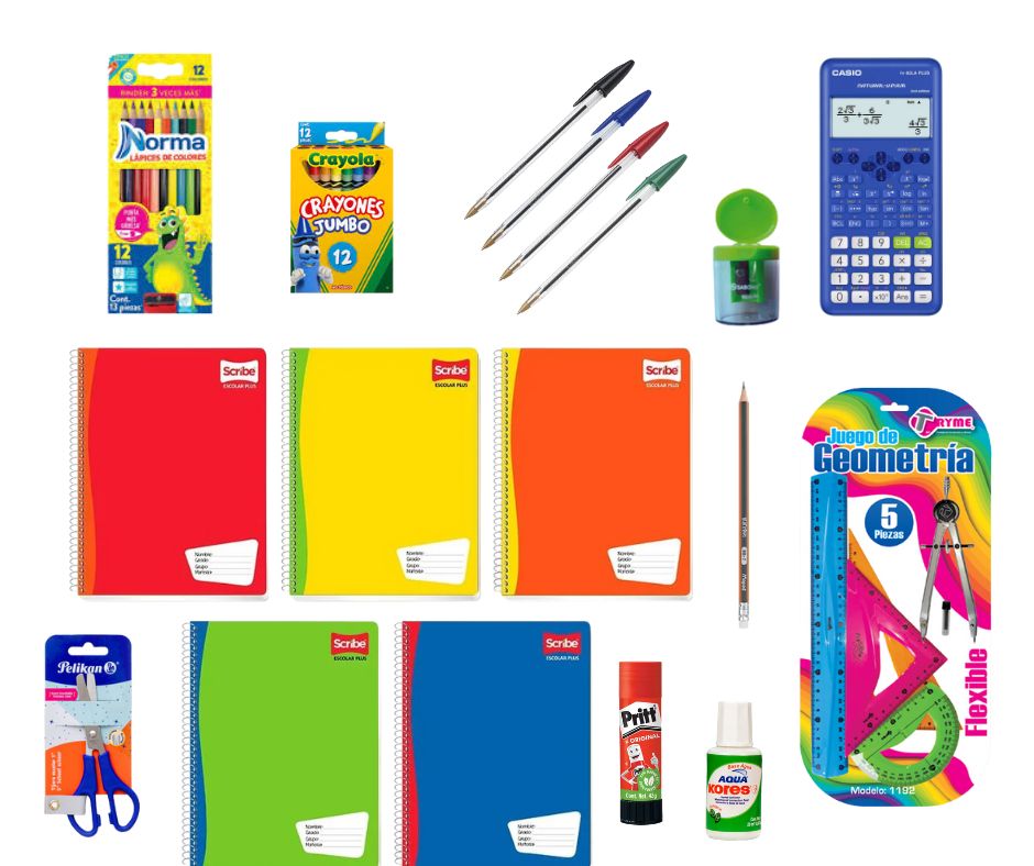 ¿Qué incluye un kit Escolar? Artículos de Papelería que todo estudiante debe tener