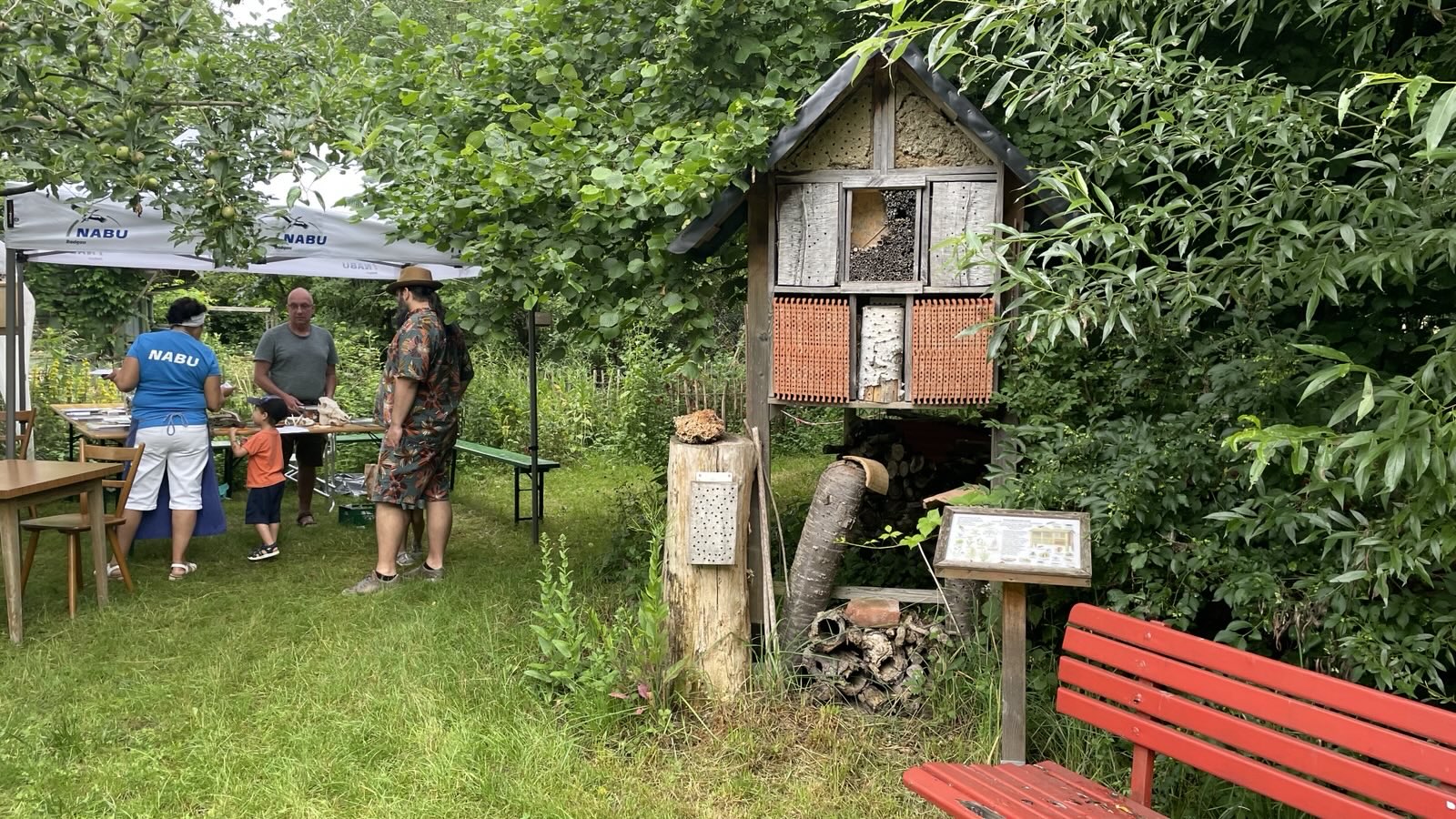 Sommerfest im NABU-Garten