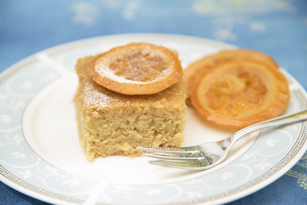 Portokalopita- griechischer Orangenkuchen - VivalasVegans