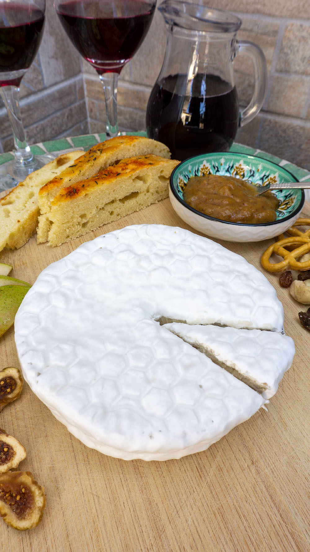 Veganer Camembert