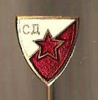 СД Црвена звезда (Београд) - SD Red Star (Belgrad)  (IKOM ZAGREB)  *stick pin*