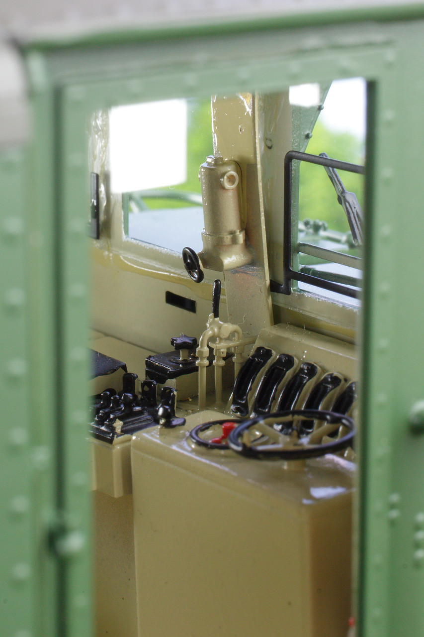 Spur 1 Lokomotive Baureiche E 17 Detailansicht innen