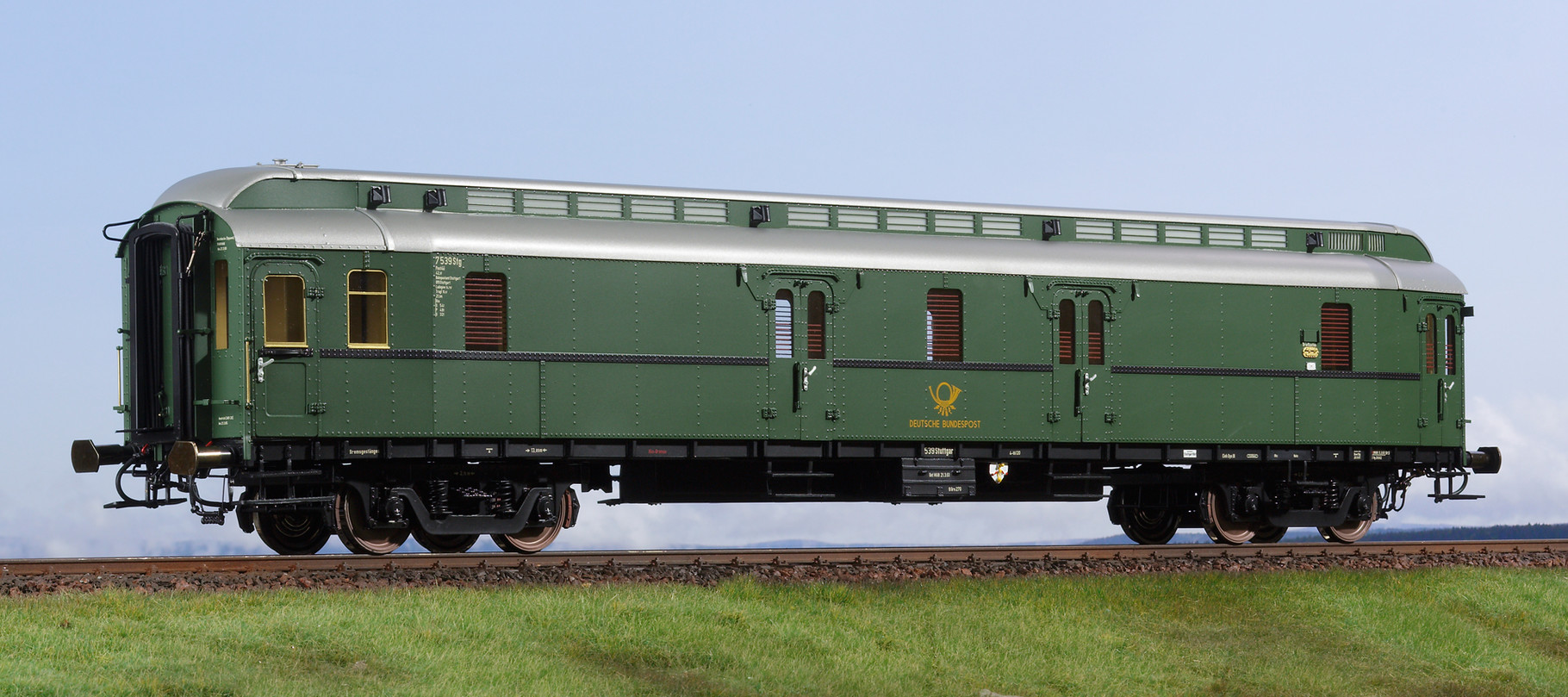 DB Hechtwagen, Post (Bild zeigt Spur 1-Modell)
