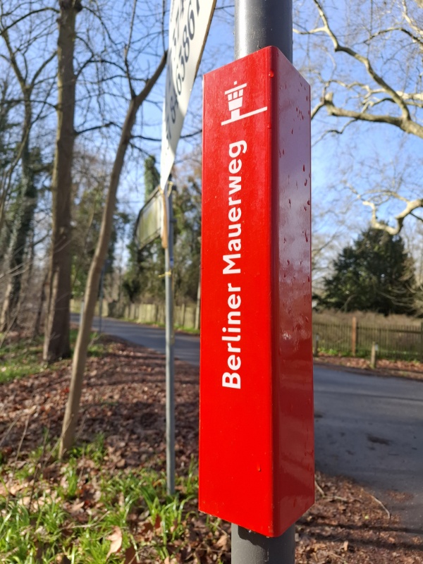 Die rote Stelle als stummer Zeitzeuge