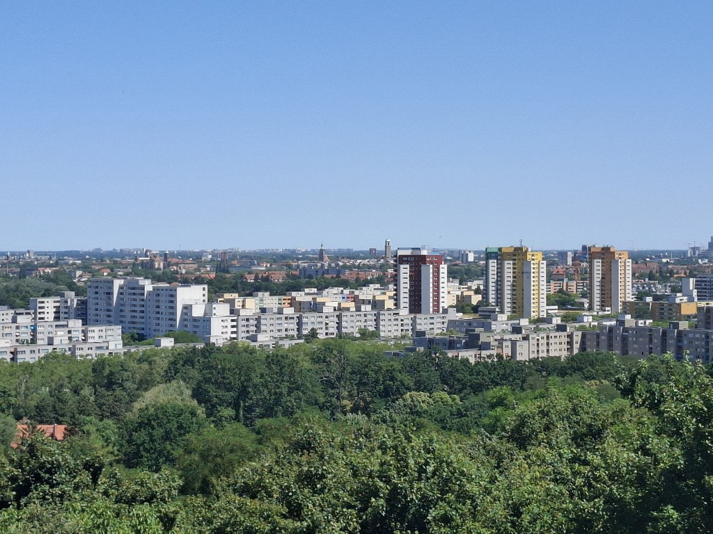Blick vom Hahneberg auf Spandau 