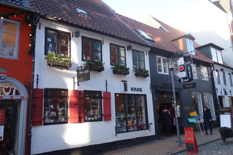 Ein nettes Teehaus in der Roten Strasse.
