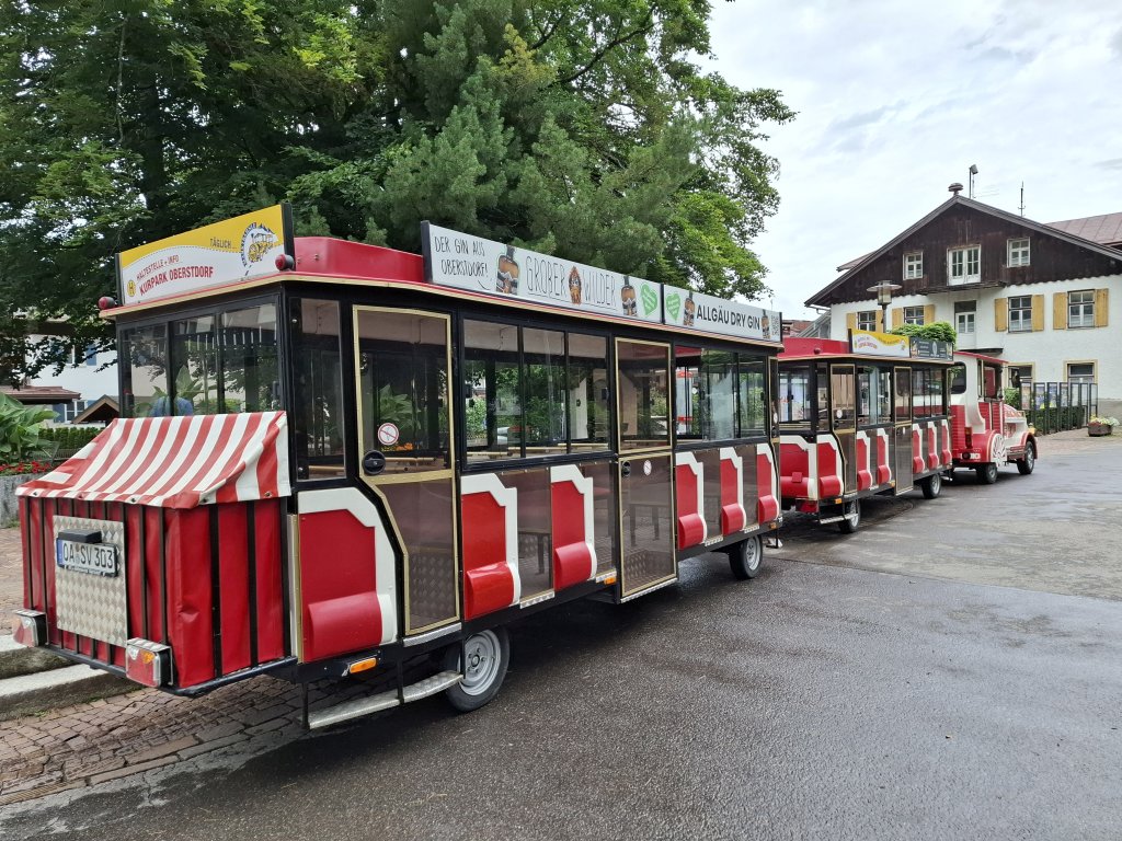 Fahrt mit dem Oberstdorfer Marktbähnle