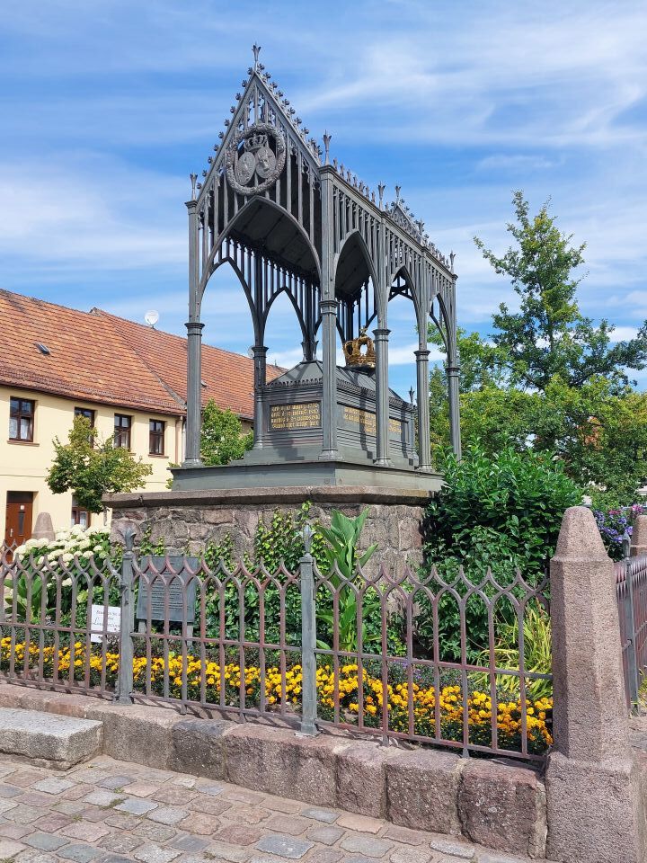 Das Luisendenkmal in Gransee, das an Königin Luise erinnert