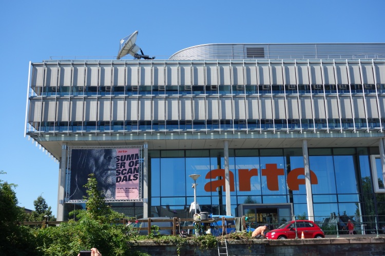 TV-Sender ARTE in Straßburg.