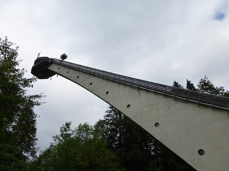 Viele Rekorde wurden auf der Heini-Klopfer-Skiflugschanze aufgestellt.