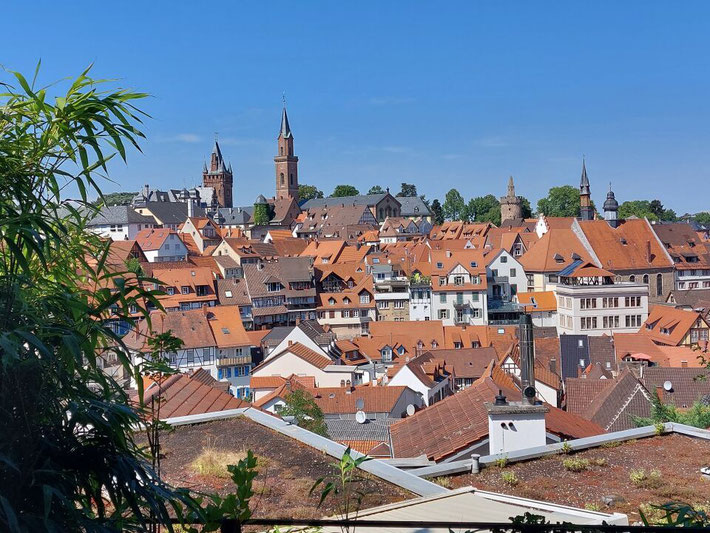 Aussicht auf Weinheim