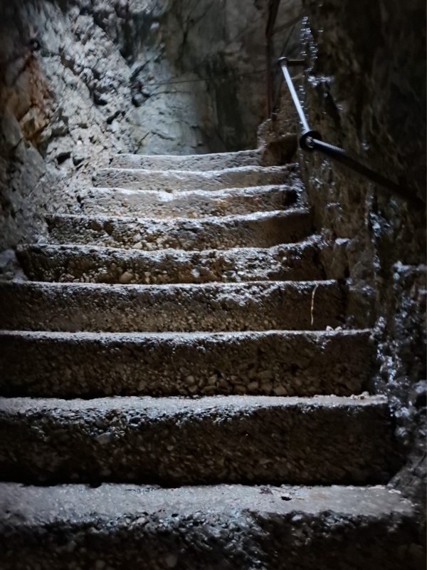 Höllentalklamm Treppen