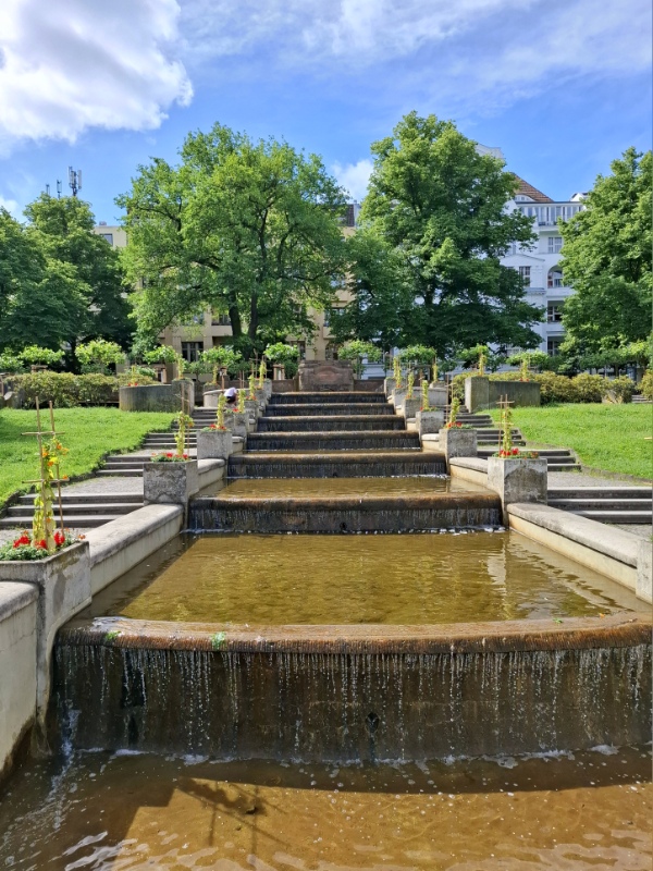 Lietzenseekaskade Berlin Charlottenburg 