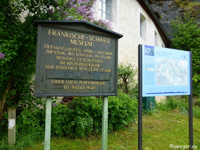 Fränkische-Schweiz-Museum in Tüchersfeld.