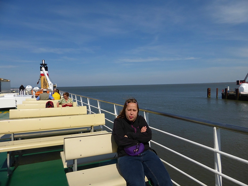 Auf der Fähre nach Wyk auf Föhr