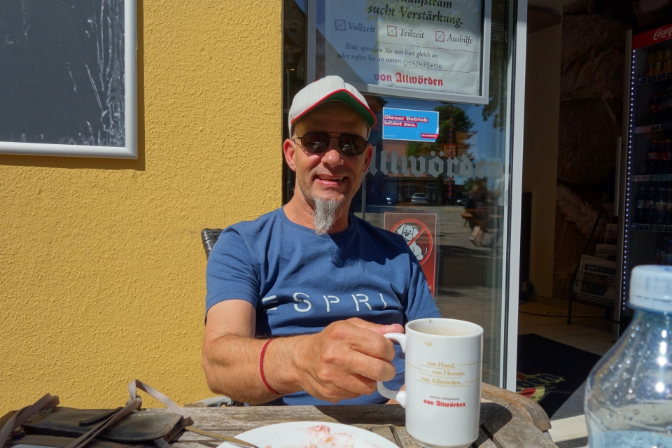 Nachmittags gab es dann noch eine Tasse Kaffee im Zentrum von Plön.