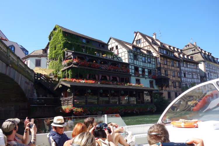 La Petite France. Eines der malerischsten und meistbesuchten Viertel von Straßburg