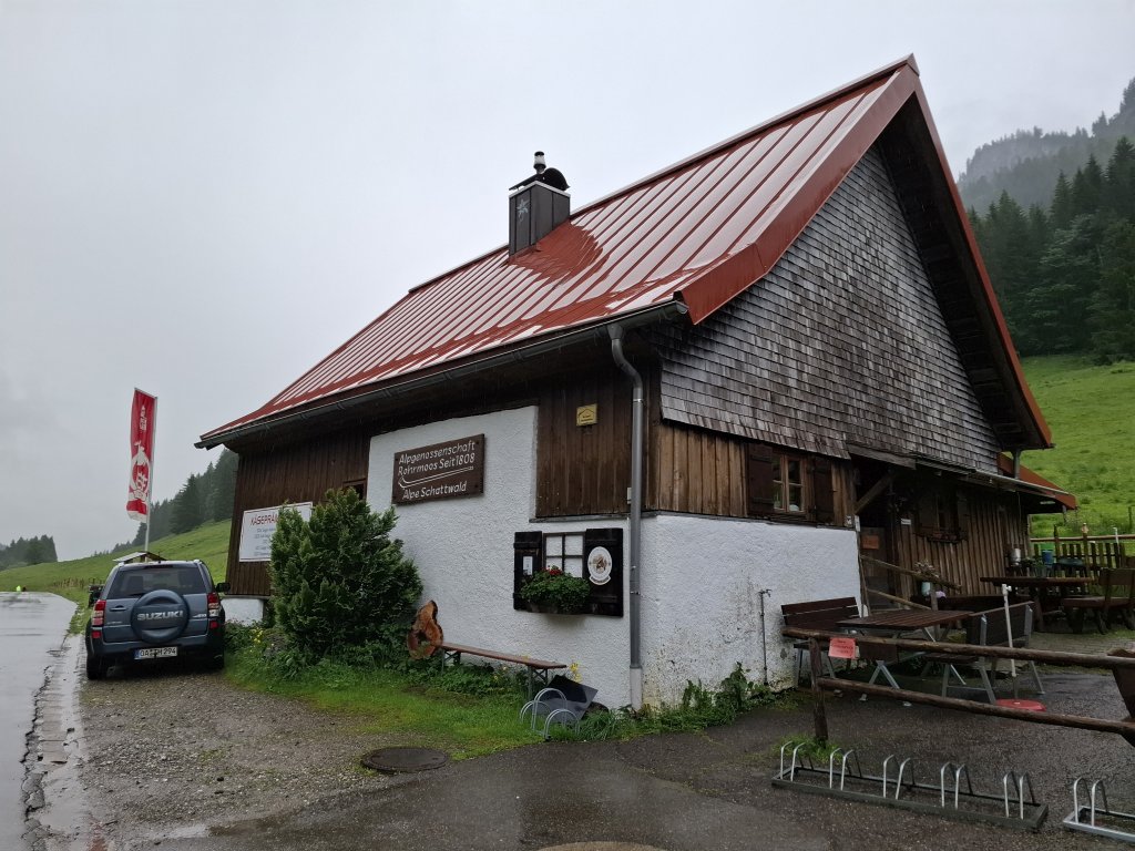 Alpe Schattwald in der Gemeinde Obserstdorf