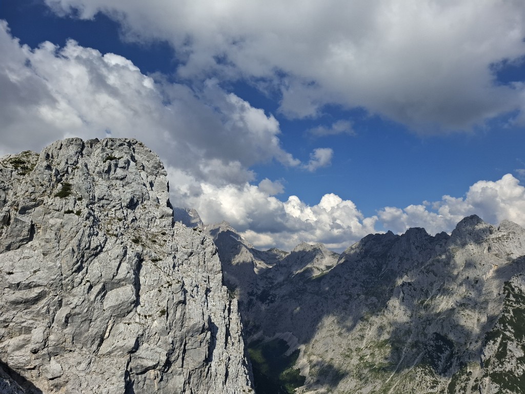 Gebirge vom Osterfeld gesehen