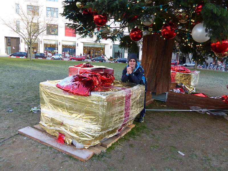 Wer hat hier sein Geschenk nicht abgeholt? 