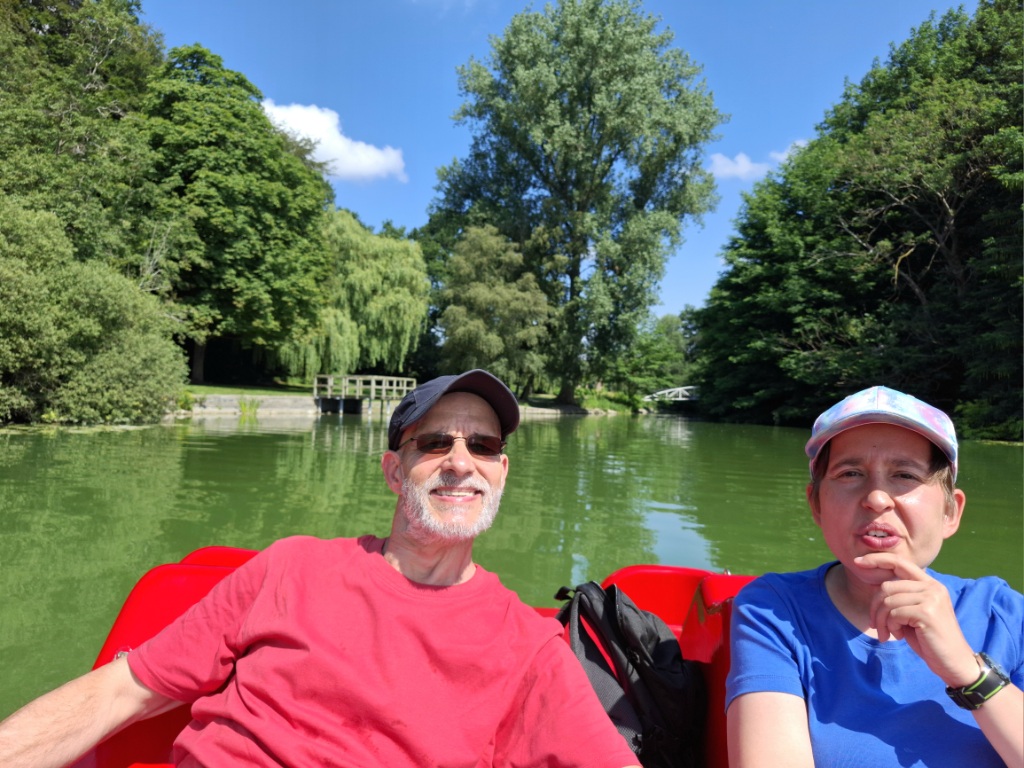 Trettboot auf dem Kirchsee in Preetz