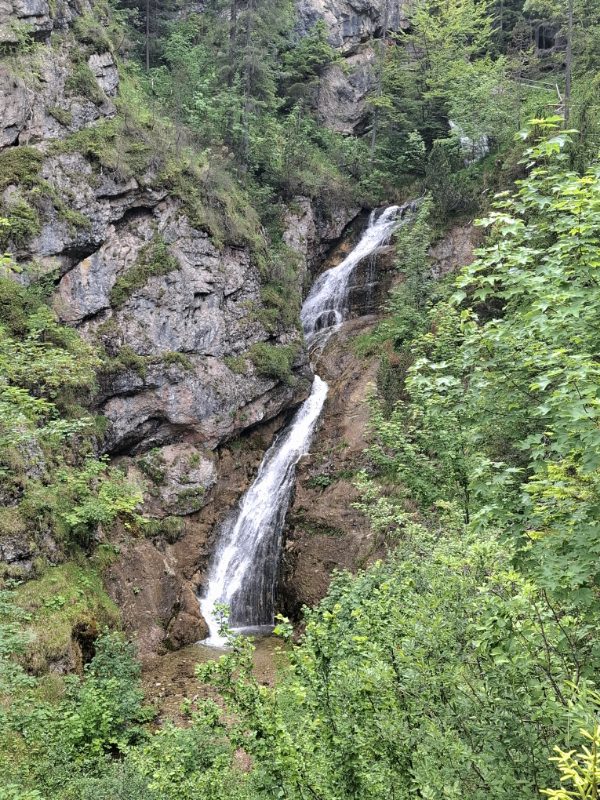 Lainbach-Wasserfall in Mittenwald