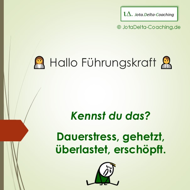 Kennst du das? Dauerstress, gehetzt, überlastet, erschöpft.