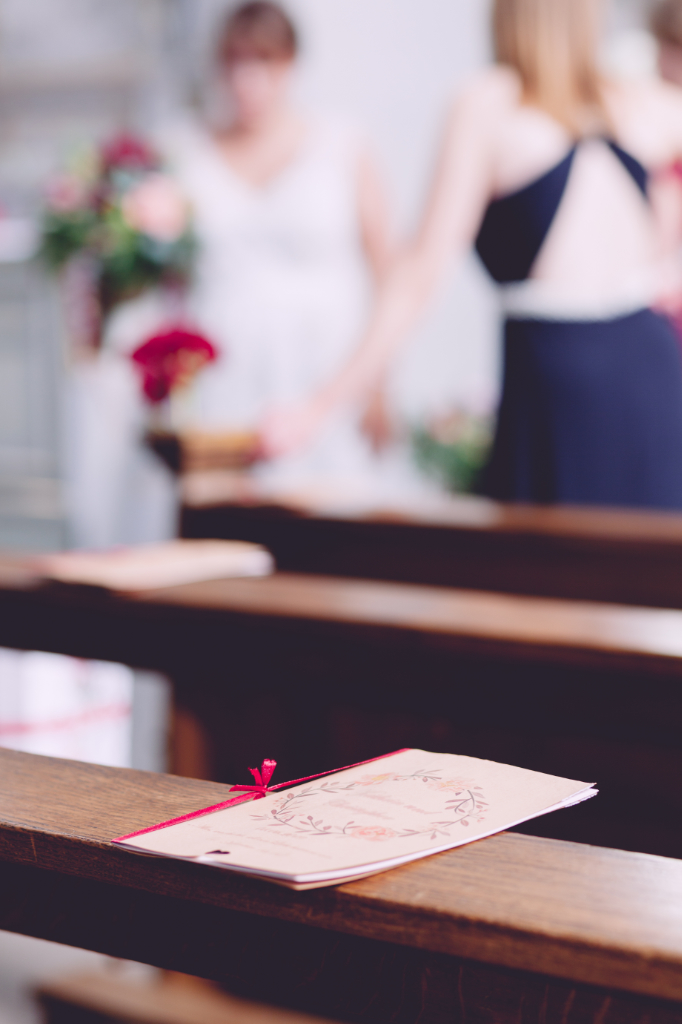 Hochzeitsfotografie | Kirchliche Trauung, Programmheft