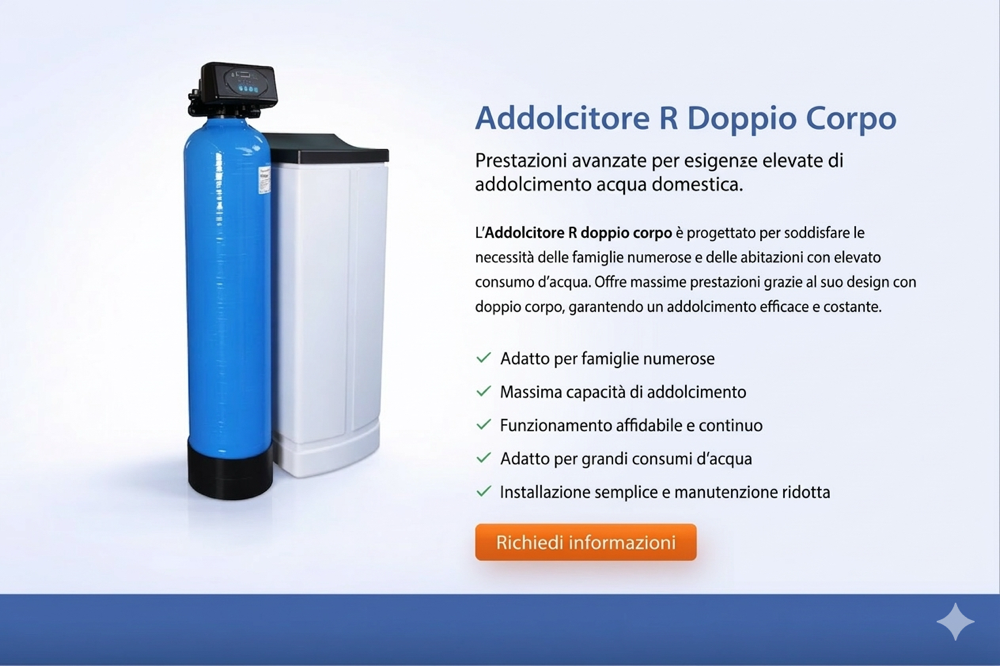 ADDOLCITORE ACQUA DOMESTICO