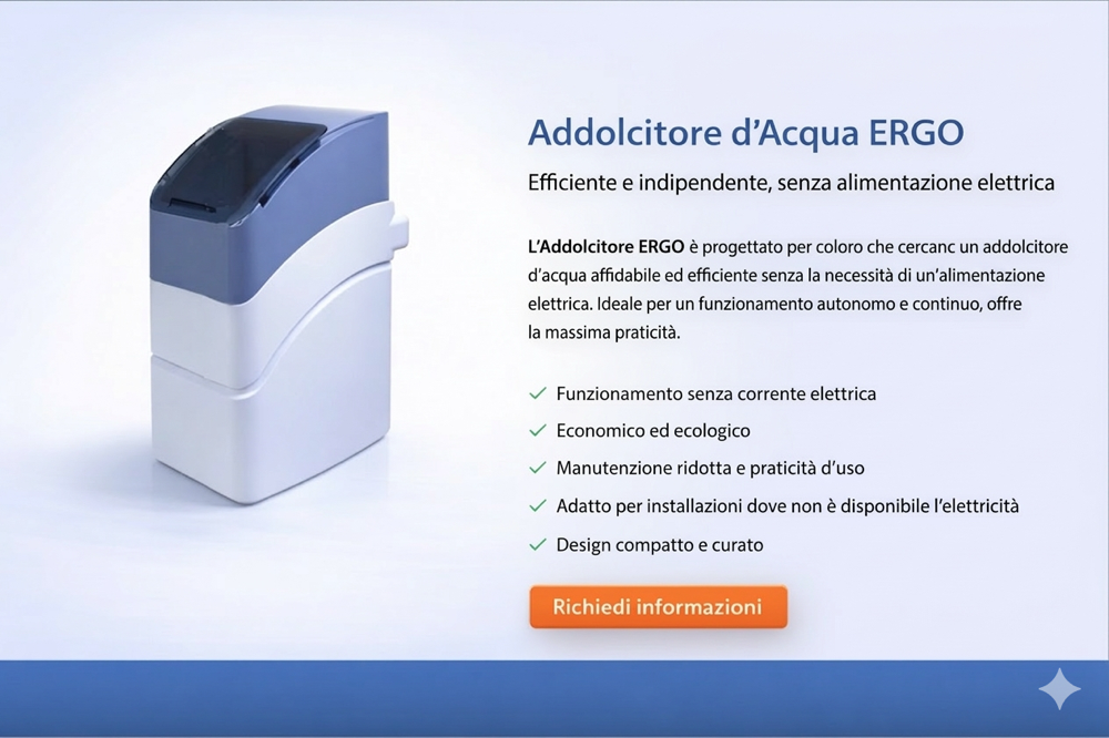 ADDOLCITORE ACQUA PREZZO