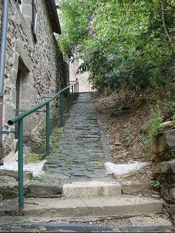 Un escalier typique