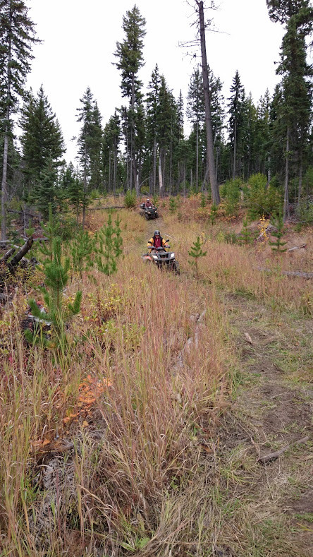 Quad tour in the Crown lands