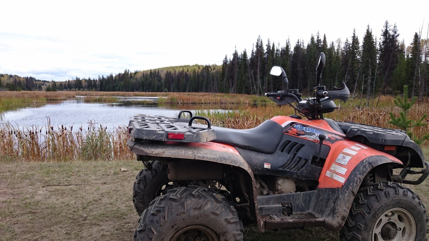 Quad tour in the Crown lands