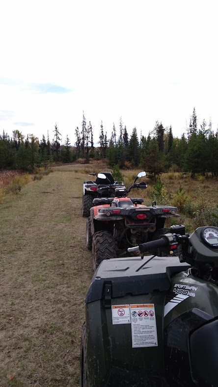 Quad tour in the Crown lands