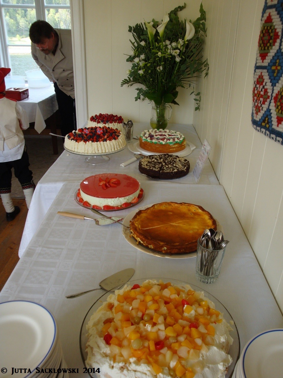 Kuchenbüffet - alle haben gebacken